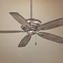 54" Minka Aire Timeless Burnished Nickel Pull Chain Ceiling Fan