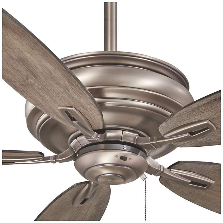 Image 3 54 inch Minka Aire Timeless Burnished Nickel Pull Chain Ceiling Fan more views