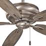 54" Minka Aire Timeless Burnished Nickel Pull Chain Ceiling Fan