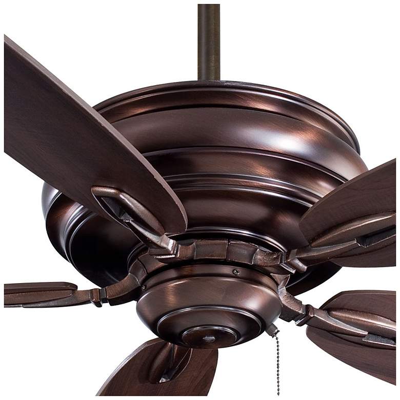 Image 3 54" Minka Aire Timeless Dark Brushed Bronze Pull Chain Ceiling Fan more views