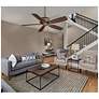 4_54" Minka Aire Timeless French Beige Finish Pull Chain Ceiling Fan more views