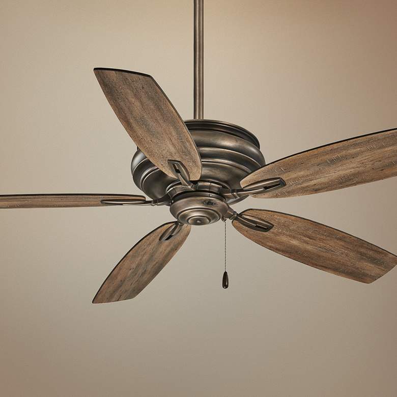 Image 1 54" Minka Aire Timeless Heirloom Bronze Ceiling Fan with Pull Chain