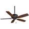54" Minka Aire Timeless Oil-Rubbed Bronze Ceiling Fan with Pull Chain