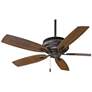 4_54" Minka Aire Timeless Oil-Rubbed Bronze Ceiling Fan with Pull Chain more views