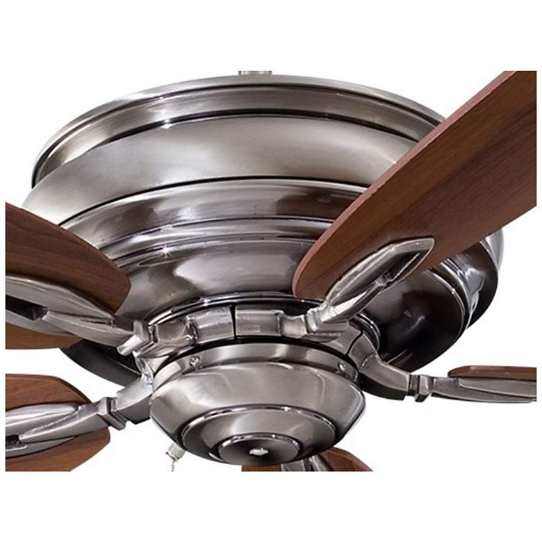 Image 4 54" Minka Aire Timeless Pewter 5-Blade Ceiling Fan with Pull Chain more views