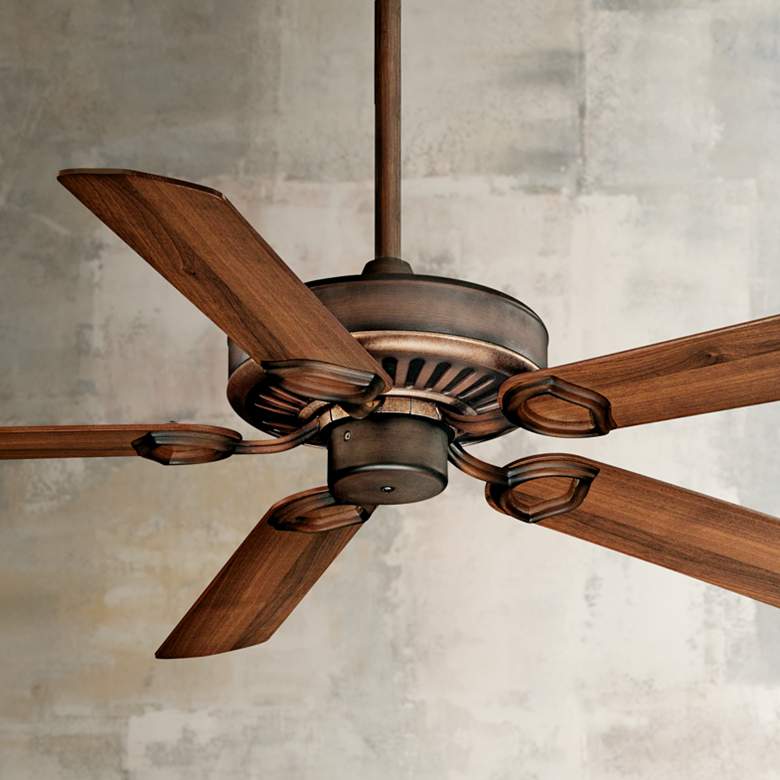 Image 1 54" Minka Aire Ultra-Max Belcaro Walnut Ceiling Fan with Remote