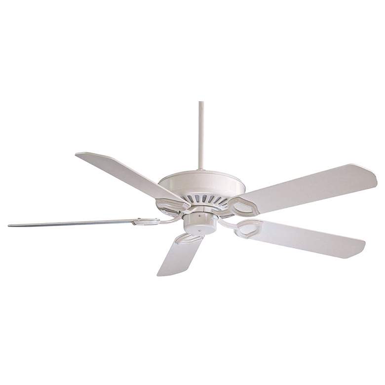 Image 2 54 inch Minka Aire Ultra-Max White Ceiling Fan with Remote