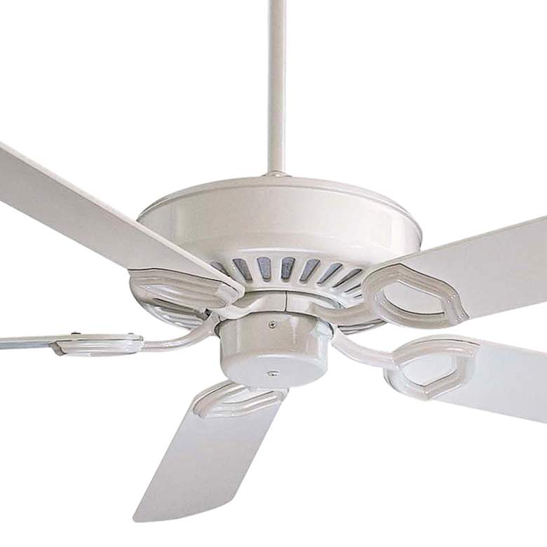 Image 3 54 inch Minka Aire Ultra-Max White Ceiling Fan with Remote more views