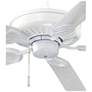 4_54" Minka Aire White Sundowner Wet Rated Ceiling Fan with Pull Chain more views