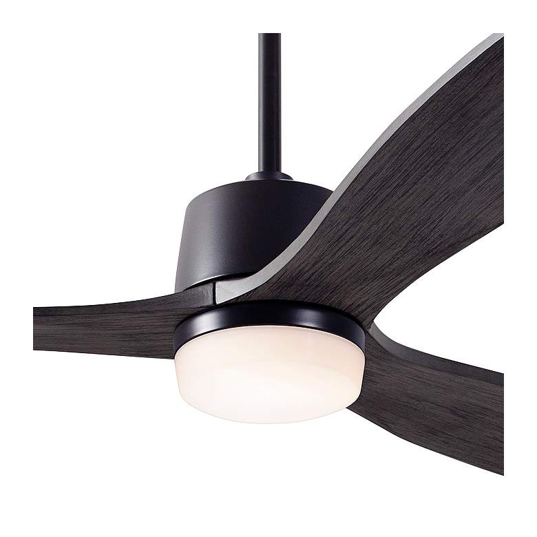 Image 3 54" Modern Fan Arbor DC Bronze Ebony Damp Rated LED Fan with Remote more views