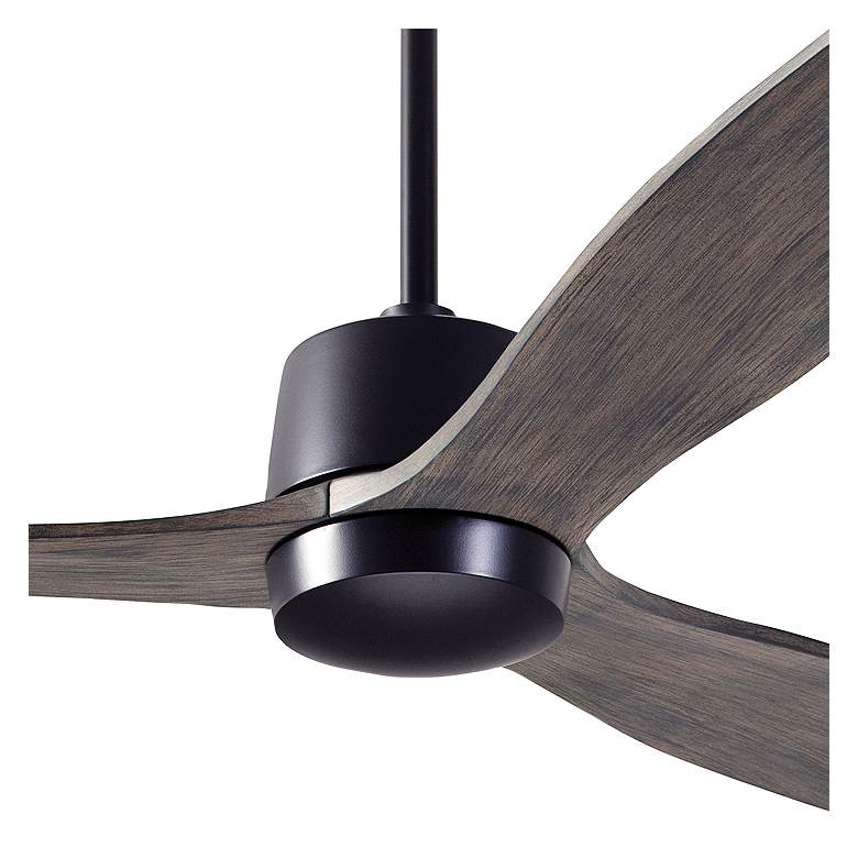 Image 3 54" Modern Fan Arbor DC Bronze Graywash Damp Rated Fan with Remote more views