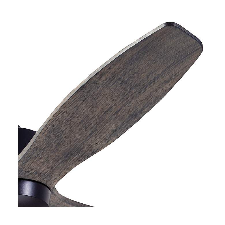 Image 4 54" Modern Fan Arbor DC Bronze Graywash Damp Rated Fan with Remote more views