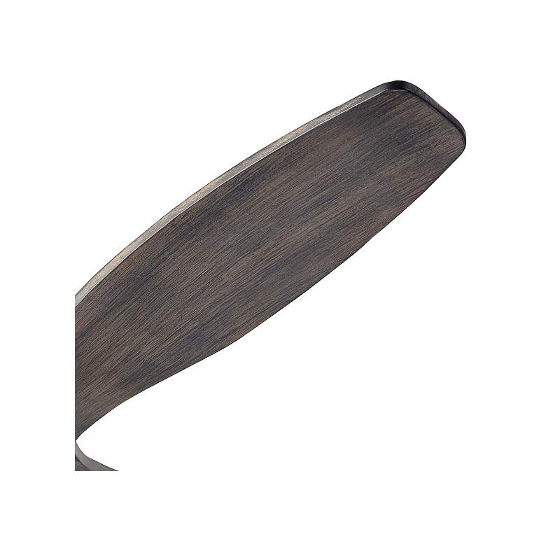 Image 3 54" Modern Fan Arbor DC Bronze Graywash Hugger Ceiling Fan with Remote more views