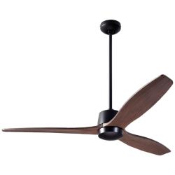 54&quot; Modern Fan Arbor DC Bronze Mahogany Damp Rated Fan with Remote