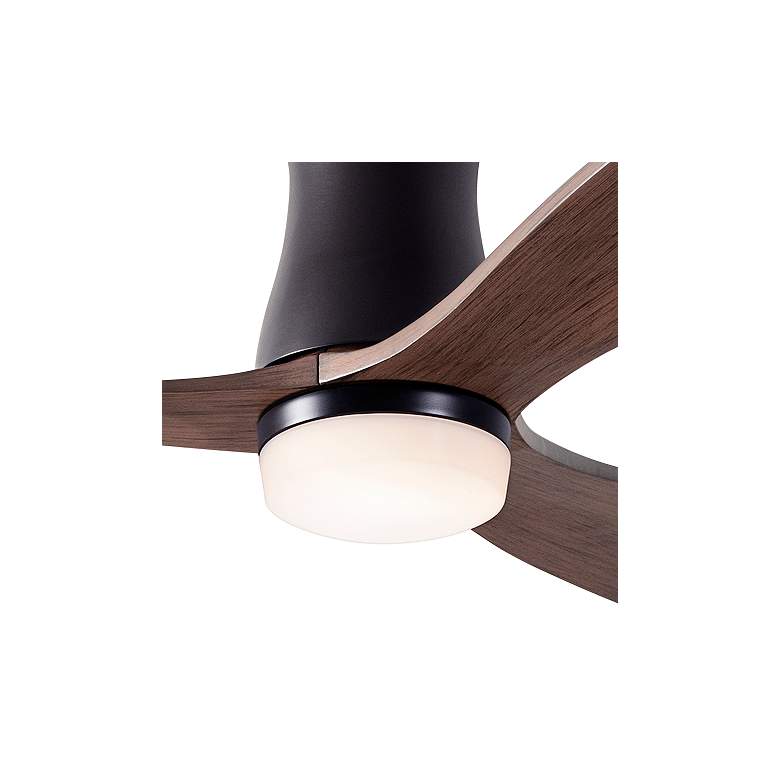 Image 2 54" Modern Fan Arbor DC Bronze - Mahogany LED Hugger Fan with Remote more views