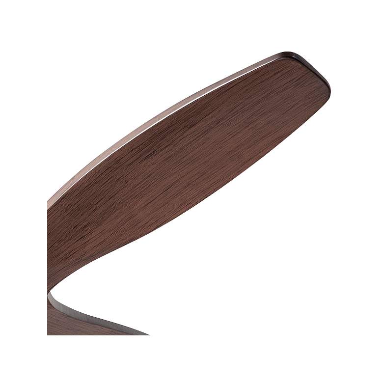 Image 3 54" Modern Fan Arbor DC Bronze - Mahogany LED Hugger Fan with Remote more views