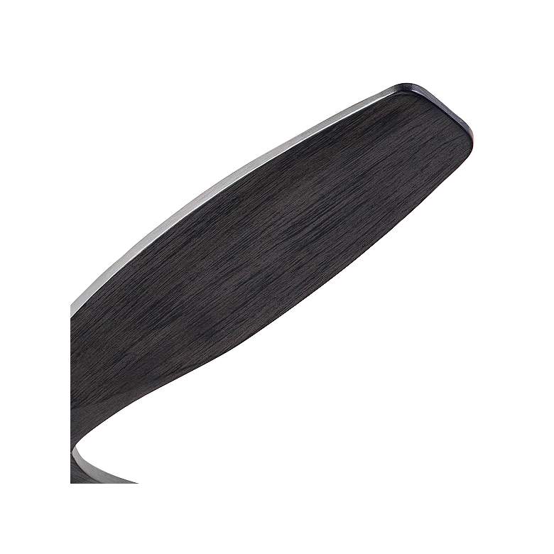Image 3 54" Modern Fan Arbor DC Dark Bronze Ebony Hugger Fan with Remote more views
