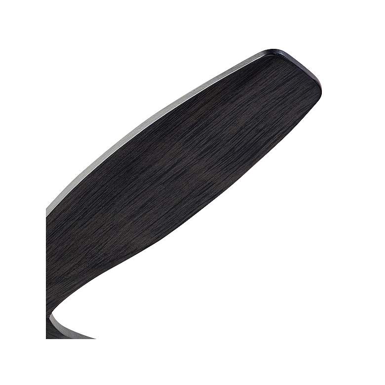 Image 3 54" Modern Fan Arbor DC Graphite Ebony LED Hugger Fan with Remote more views