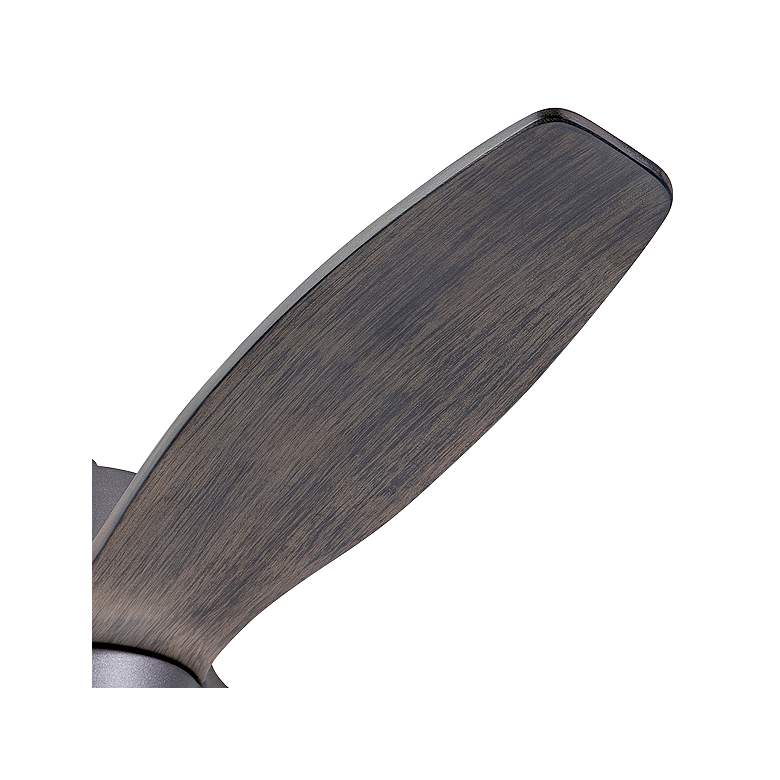 Image 4 54" Modern Fan Arbor DC Graphite Graywash Damp Ceiling Fan with Remote more views