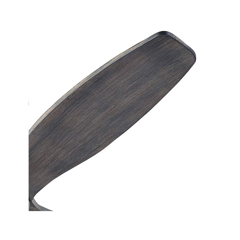 Image 3 54" Modern Fan Arbor DC Graphite Graywash Damp Hugger Fan with Remote more views