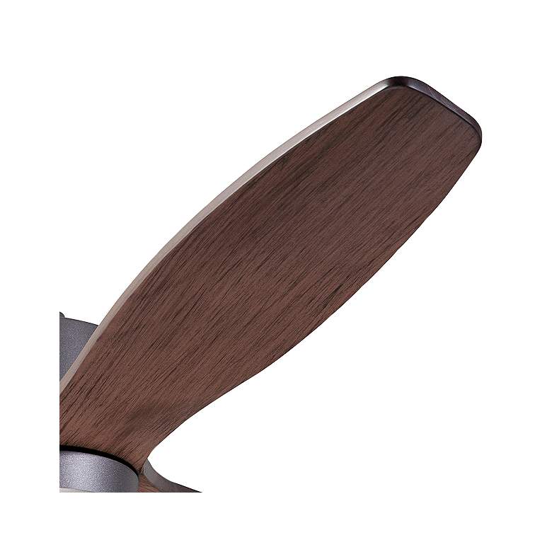 Image 4 54" Modern Fan Arbor DC Graphite Mahogany Damp Rated Fan with Remote more views