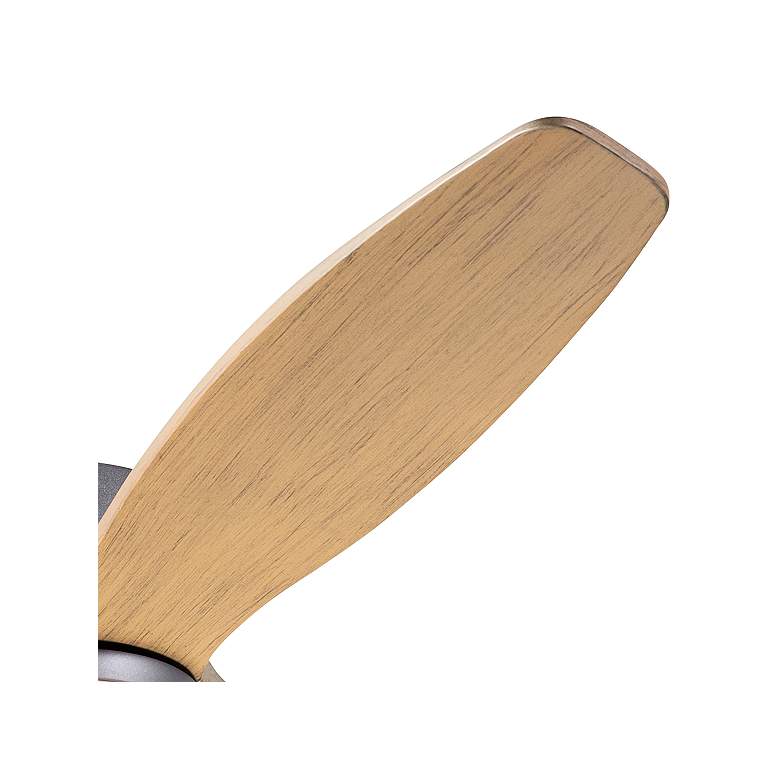 Image 4 54" Modern Fan Arbor DC Graphite Maple Damp Rated Fan with Remote more views