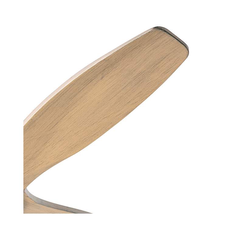Image 3 54" Modern Fan Arbor DC White Maple LED Hugger Ceiling Fan with Remote more views
