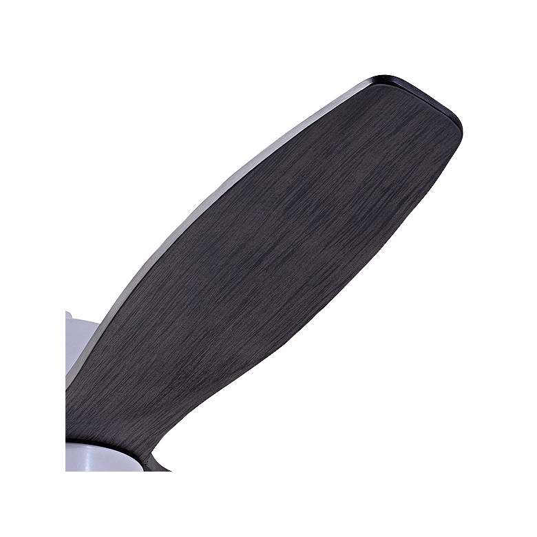 Image 4 54" Modern Fan Arbor Gloss White Ebony Damp Ceiling Fan with Remote more views