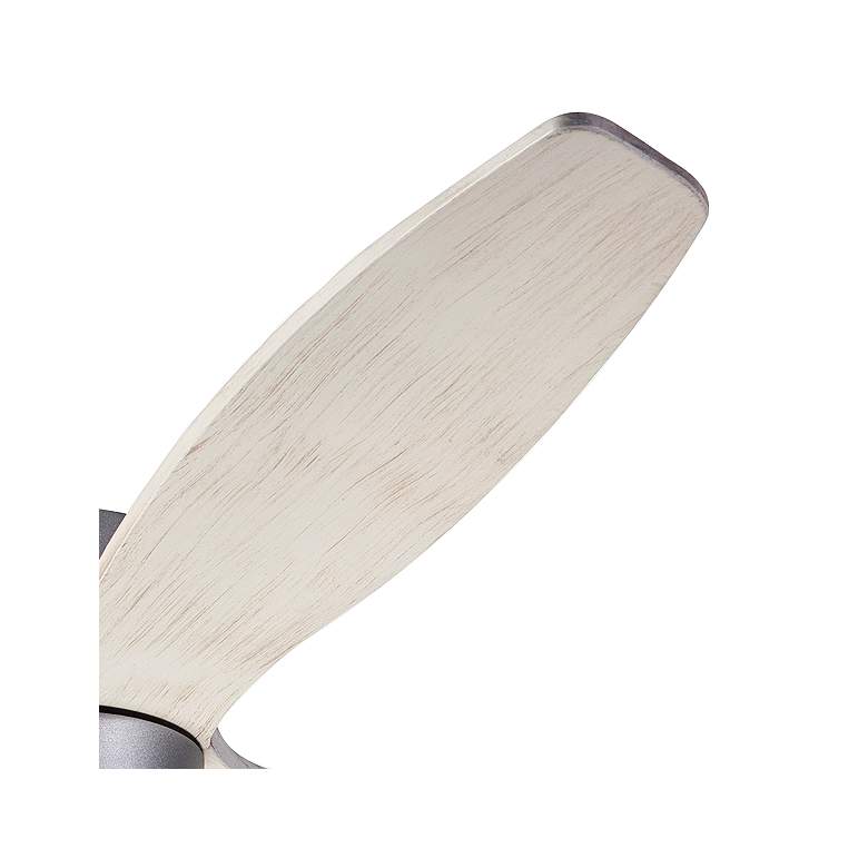Image 4 54" Modern Fan Arbor Graphite Whitewash Damp Ceiling Fan with Remote more views