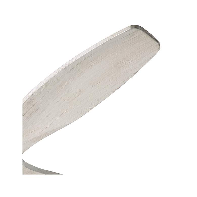 Image 3 54" Modern Fan Arbor White Damp Rated LED Hugger Fan with Remote more views