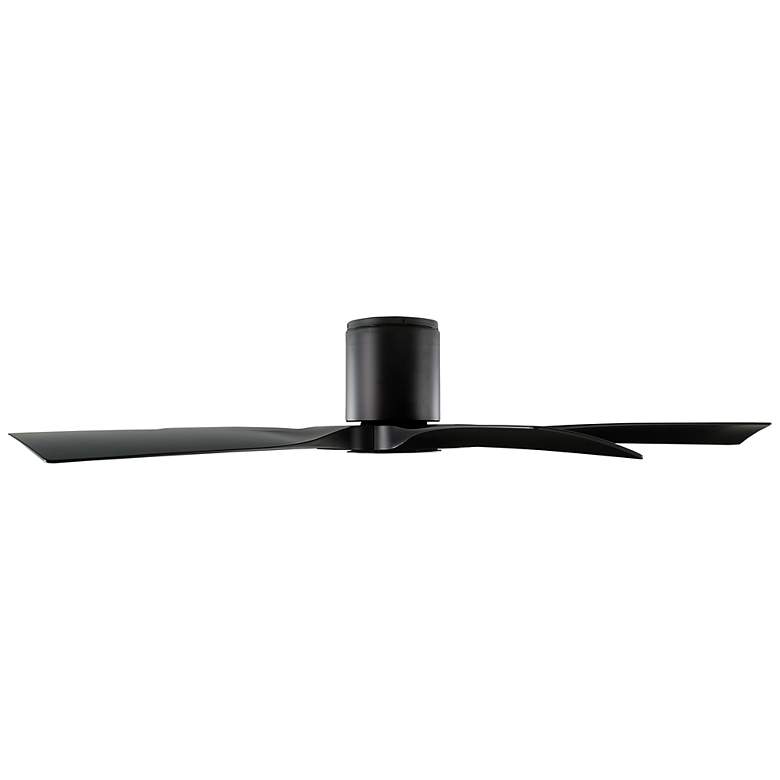 Image 4 54 inch Modern Forms Aviator 5 Flush Black Smart Ceiling Fan more views