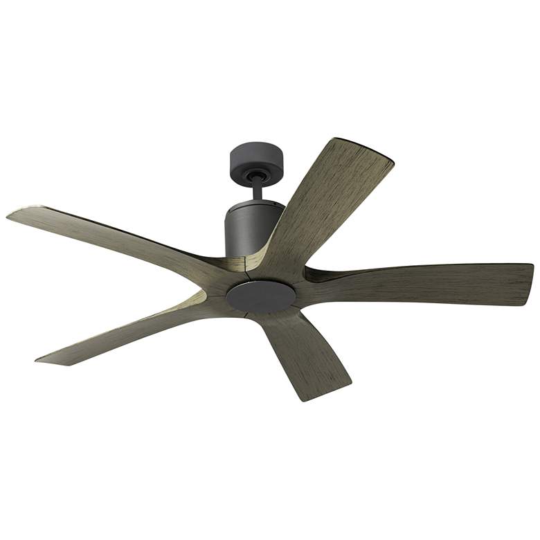 Image 2 54" Modern Forms Aviator Graphite 5-Blade Outdoor Smart Ceiling Fan