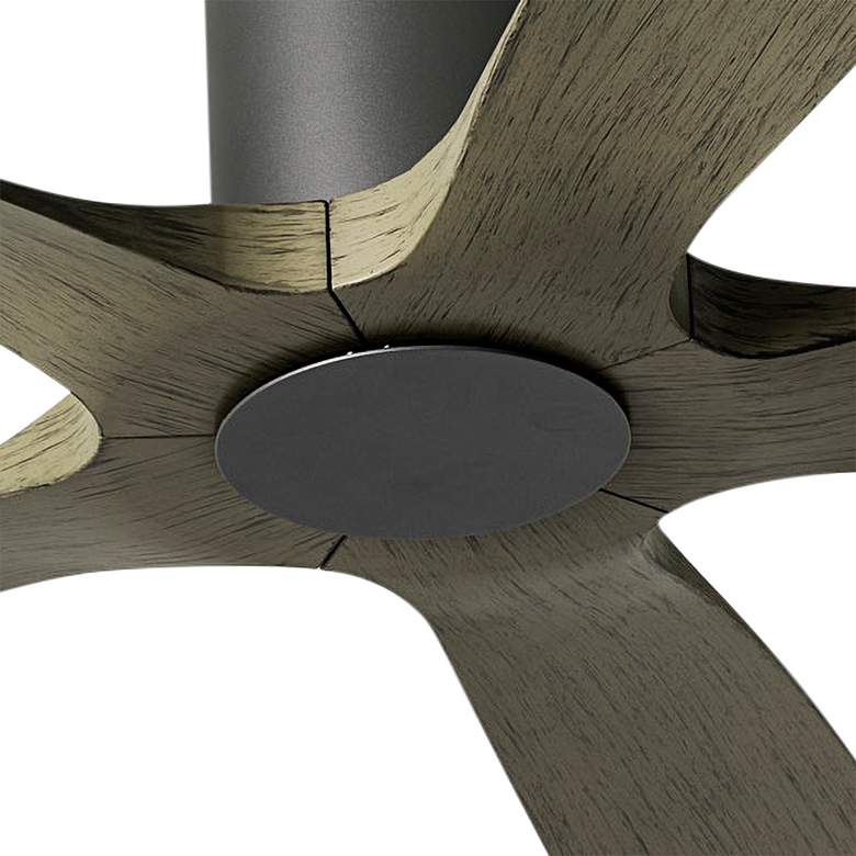 Image 3 54 inch Modern Forms Aviator Graphite 5-Blade Outdoor Smart Ceiling Fan more views