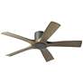 54" Modern Forms Aviator Graphite 5-Blade Wet Hugger Smart Ceiling Fan