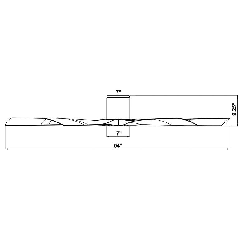 Image 6 54" Modern Forms Aviator Graphite 5-Blade Wet Hugger Smart Ceiling Fan more views