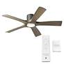 7_54" Modern Forms Aviator Graphite 5-Blade Wet Hugger Smart Ceiling Fan more views