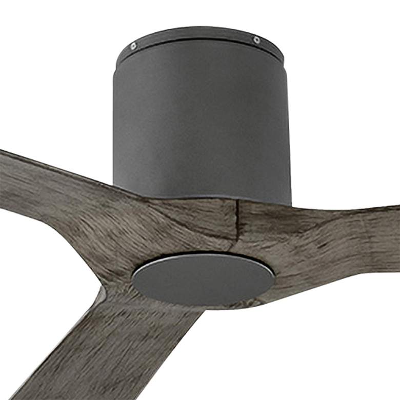 Image 2 54" Modern Forms Aviator Graphite Outdoor Hugger Smart Ceiling Fan more views