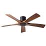 54" Modern Forms Aviator Matte Black 5 Blade Wet Hugger Smart Fan