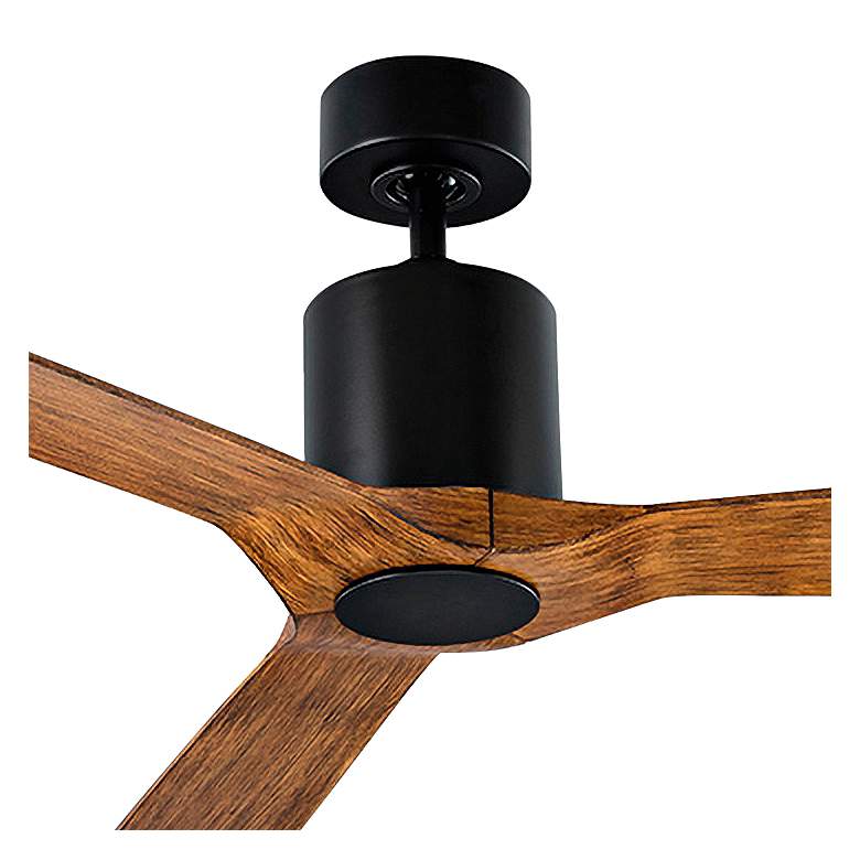 Image 3 54 inch Modern Forms Aviator Matte Black Outdoor Smart Ceiling Fan more views