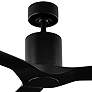 54" Modern Forms Aviator Matte Black Smart Ceiling Fan