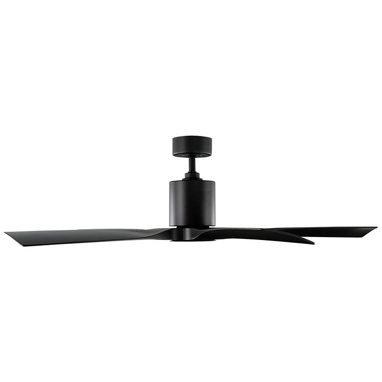 Image 3 54 inch Modern Forms Aviator Matte Black Smart Indoor-Outdoor Ceiling Fan more views