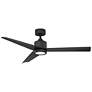 1_54" Modern Forms Lotus Black 2700K LED Smart Ceiling Fan