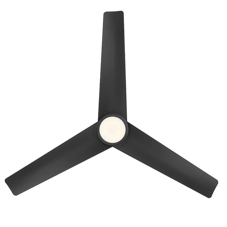 Image 5 54" Modern Forms Lotus Black 2700K LED Smart Ceiling Fan more views