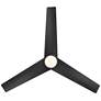 5_54" Modern Forms Lotus Matte Black 3500K LED Smart Ceiling Fan more views