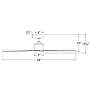 6_54" Modern Forms Lotus Matte Black 3500K LED Smart Ceiling Fan more views