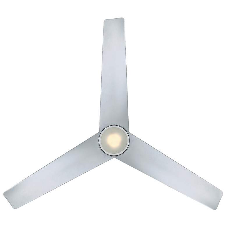 54 inch Modern Forms Lotus Titanium Silver Wet LED Smart Ceiling Fan more views