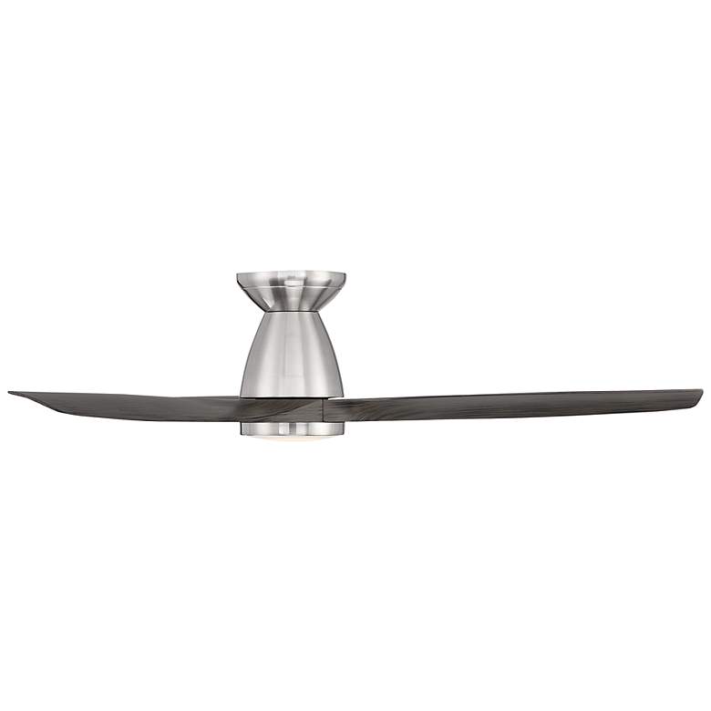 Image 4 54 inch Modern Forms Skylark Brushed Nickel 2700K LED Smart Ceiling Fan more views