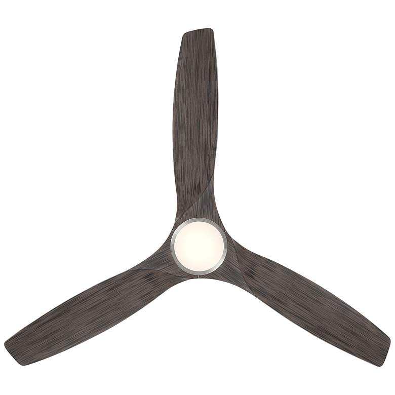54 inch Modern Forms Skylark Brushed Nickel Hugger Ceiling Fan with Remote more views