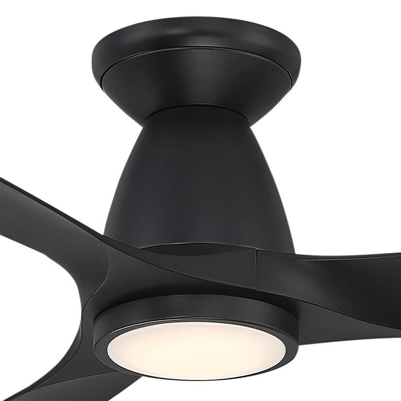 Image 2 54" Modern Forms Skylark Matte Black LED Smart Ceiling Fan more views