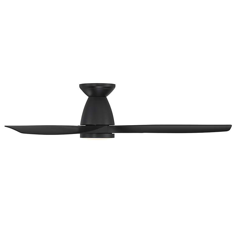Image 2 54" Modern Forms Skylark Matte Black LED Smart Ceiling Fan more views